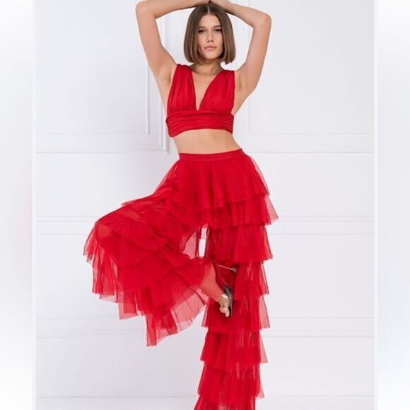FLARE PANTS - Picture 1 of 10